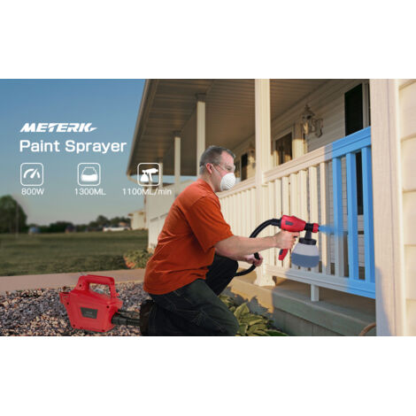 Pistolet à peinture Meterk 800W EU JS-FB17AI