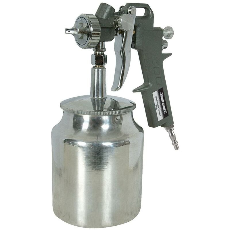 Silverline - Pistolet à peinture à alimentation par aspiration 750 ml