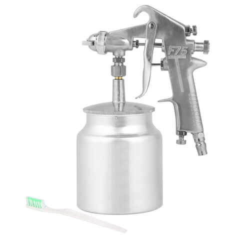 Pistolet à Peinture Pneumatique 750ml avec Buse 1.5mm et Alimentation par Aspiration