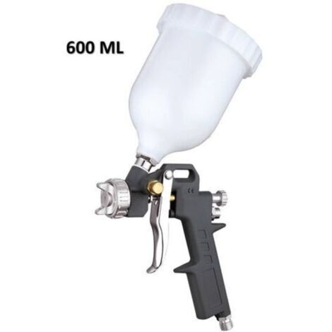 Pistolet à Peinture Pneumatique avec Remplissage 600ml Buse 1,5mm G