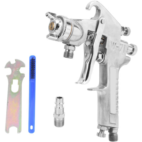 Pistolet à Peinture Pneumatique W-71 avec Pot et Buse 1.3mm pour Usage Industriel et Maison