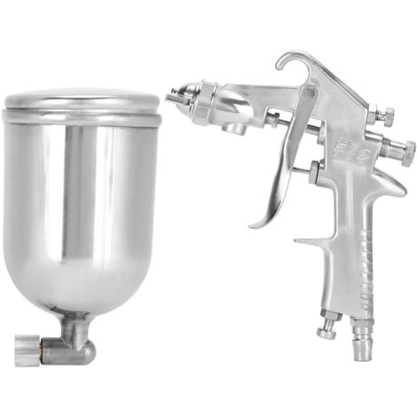 Pistolet à Peinture Portable Aluminium pour Rénovation Meuble et Voiture