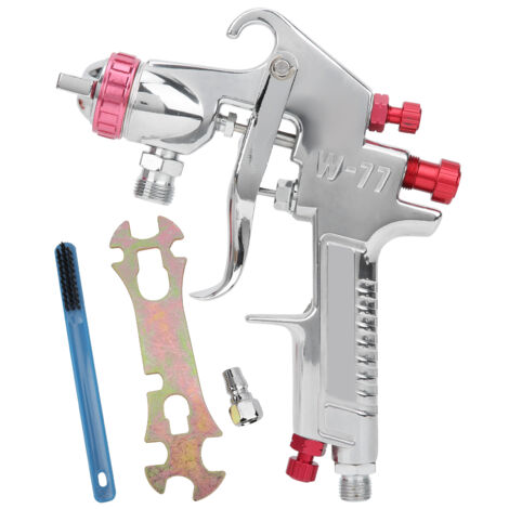 Pistolet à Peinture Professionnel 6.8 bar 200-240ml/min avec Pot Inférieur et Buse Universelle 2mm