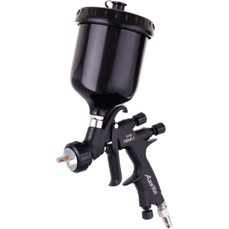Pistolet à peinture professionnel HVLP 1,8 mm, 600 ml de peinture