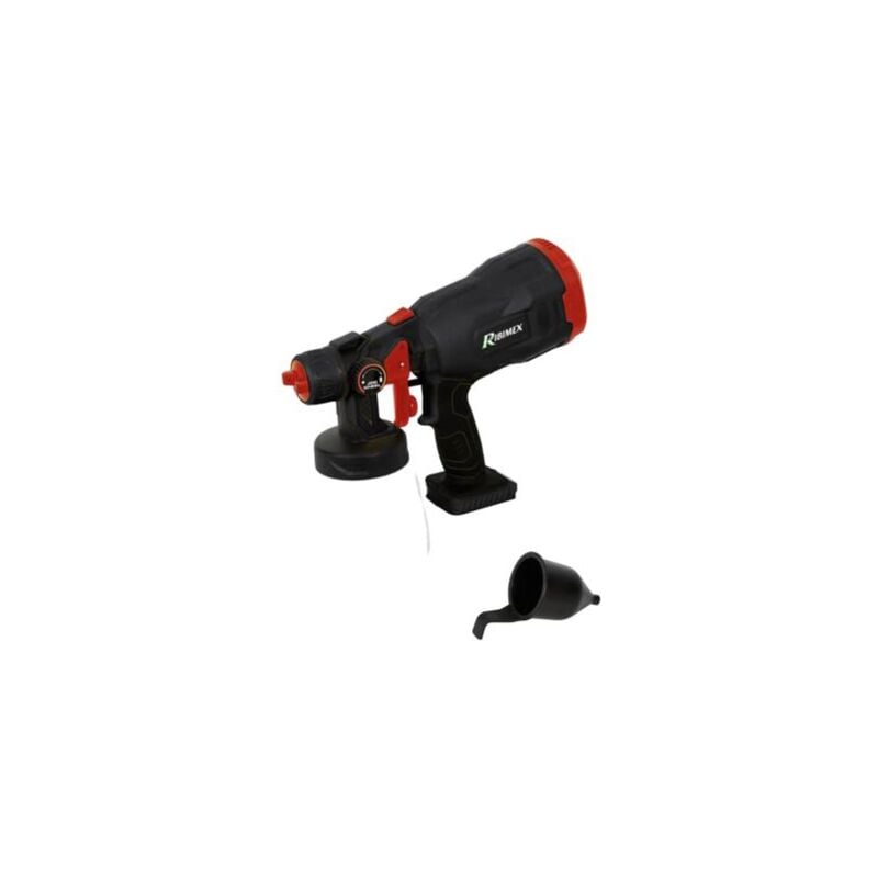 Ribimex - Pistolet a peinture R-bat20 20v sans batterie ni chargeur