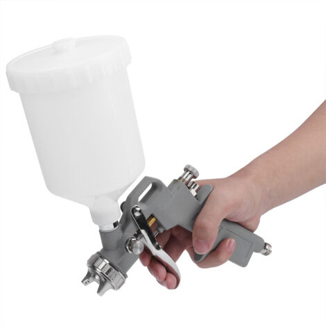 Pistolet à Peinture S‑990P avec Réservoir Supérieur pour Rénovation Meubles et Carrosserie Auto
