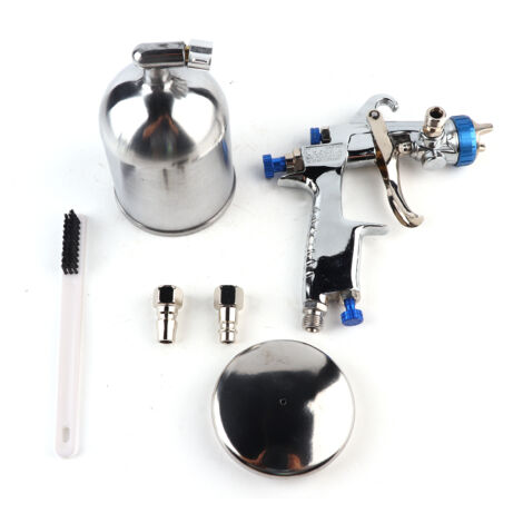 Pistolet à Peinture Siphoïde pour Meubles et Décoration, Aérographe Haute Atomisation 1.3mm