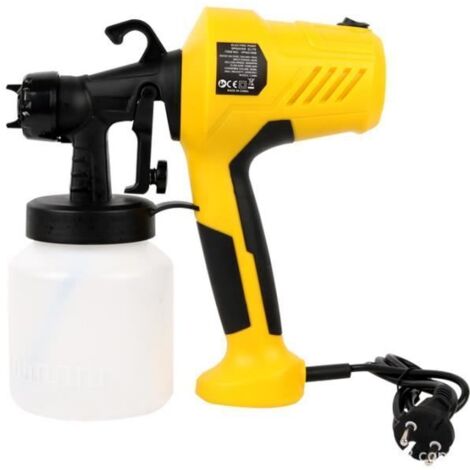 Pistolet à Peinture station de peinture kit aérographie Électrique Haute Tension 800ml