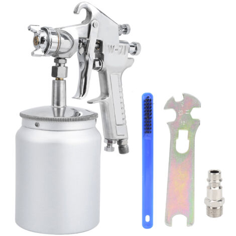 Pistolet à Peinture W‑71 1.3mm Style Européen pour Voiture, Mur et Porte
