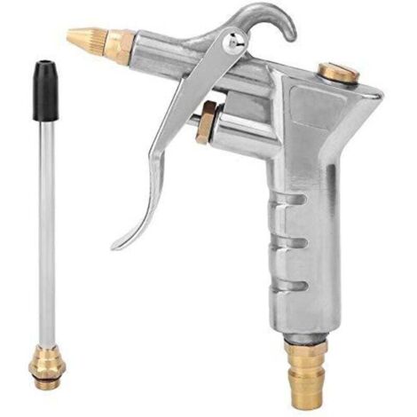 Pistolet à poussière puissant, pistolet à air haute pression à longue bouche, compresseur d'air, accessoires de pompe à air, outil de nettoyage de la poussière