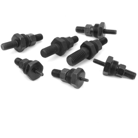 Pistolet à Rivets 14 Pièces avec Têtes en Acier Rapide pour Écrous M3 à M12