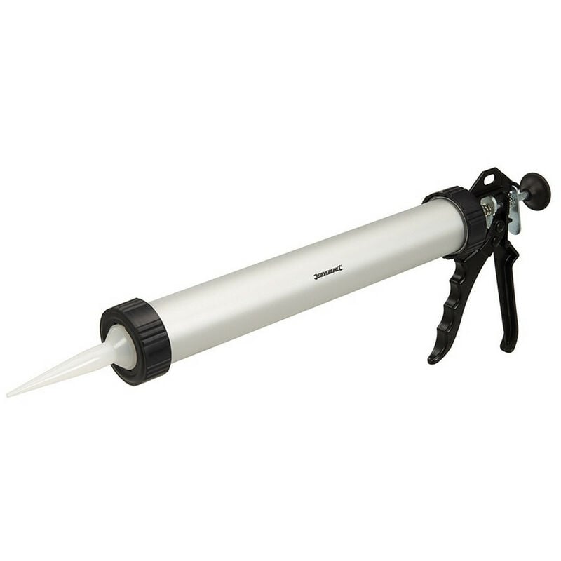 Silverline - Pistolet a silicone pour poches et cartouches standard de 600 ml