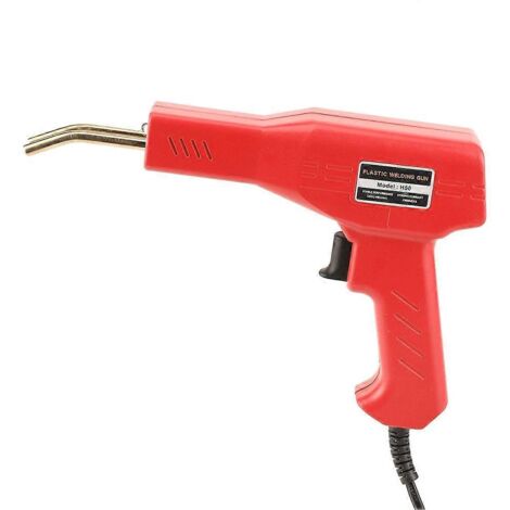 Pistolet à souder professionnel pour pare-chocs automobiles, outil de soudage de carrosserie, opération facile, prise américaine rouge 110V.