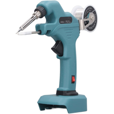Pistolet à souder sans fil 30W, kit soudure complet avec fer chauffant rapide et fil 1.0mm 50g
