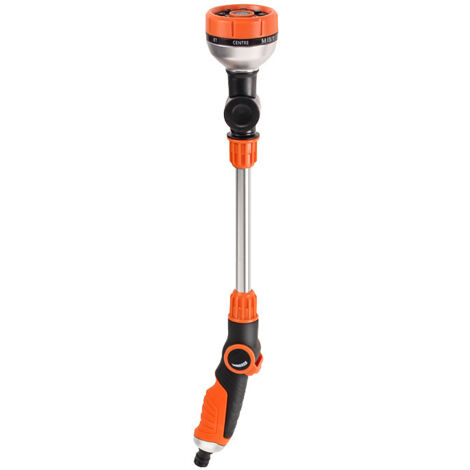 Pistolet arrosage multifonction avec longue tige pour jardin potager semis lavage voiture arrosage des fleurs