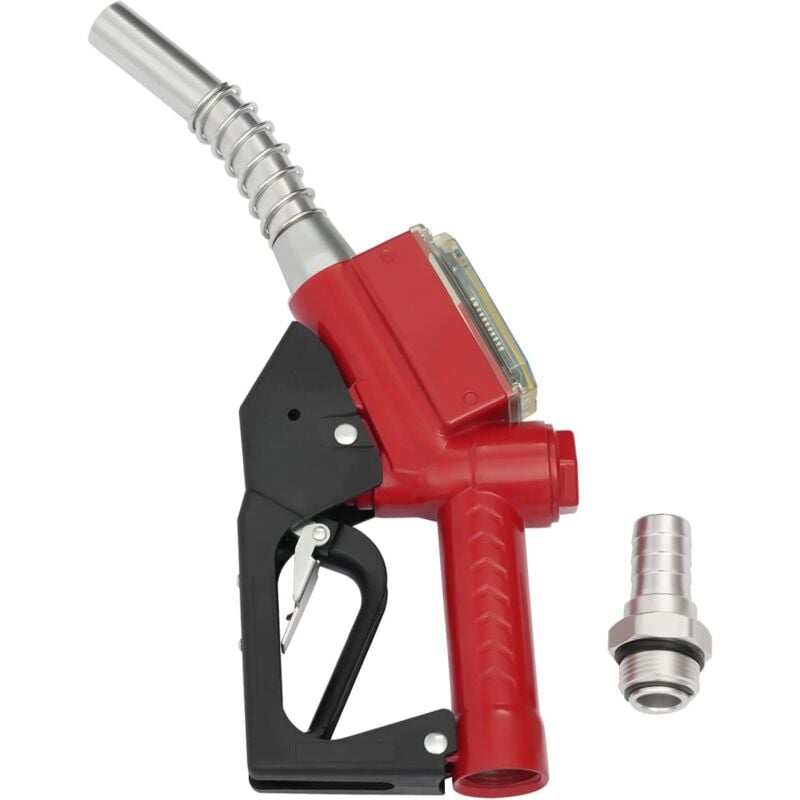 Pistolet automatique de distribution D'huile avec affichage électronique incl. Quatre Unité de débit 1,5 m / 3H pour Diesel, essence