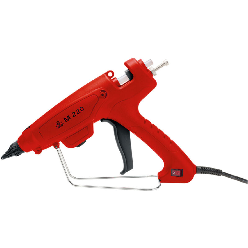 Romeo Maestri - Pistolet à colle chaude M220 220 w - Ligne rouge