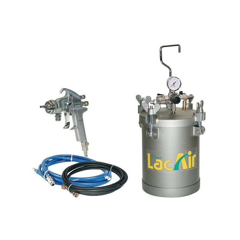 Lacme - Pistolet à colle néoprène avec pot sous pression