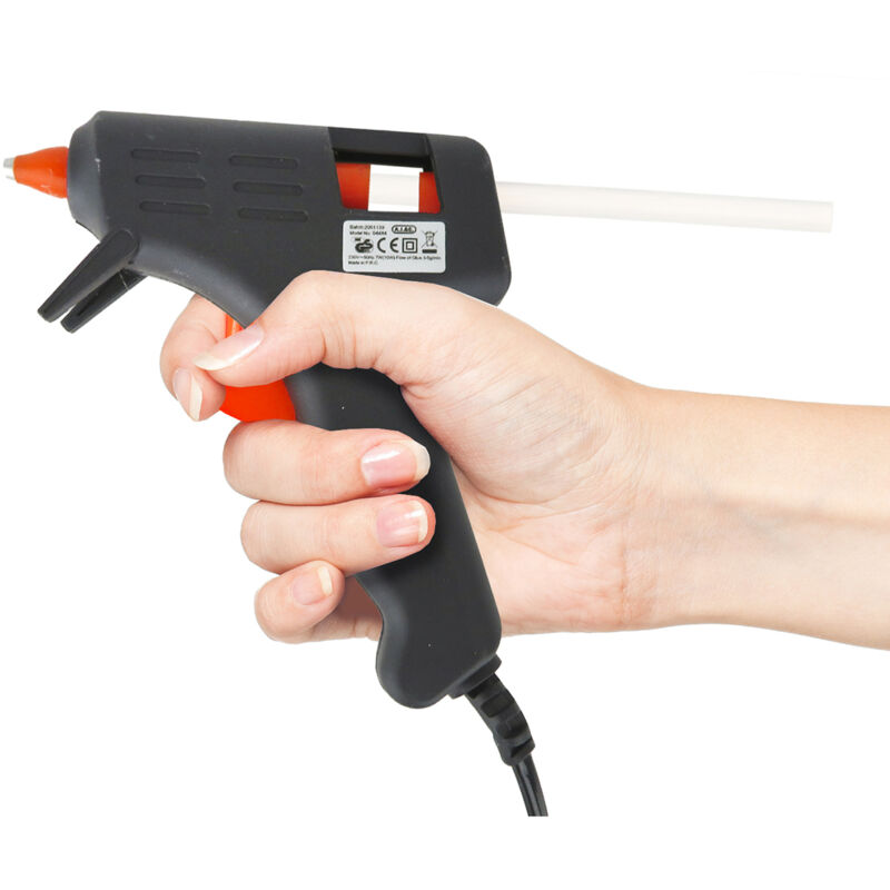 Kinzo - Pistolet à colle + 2 bâtons de colle