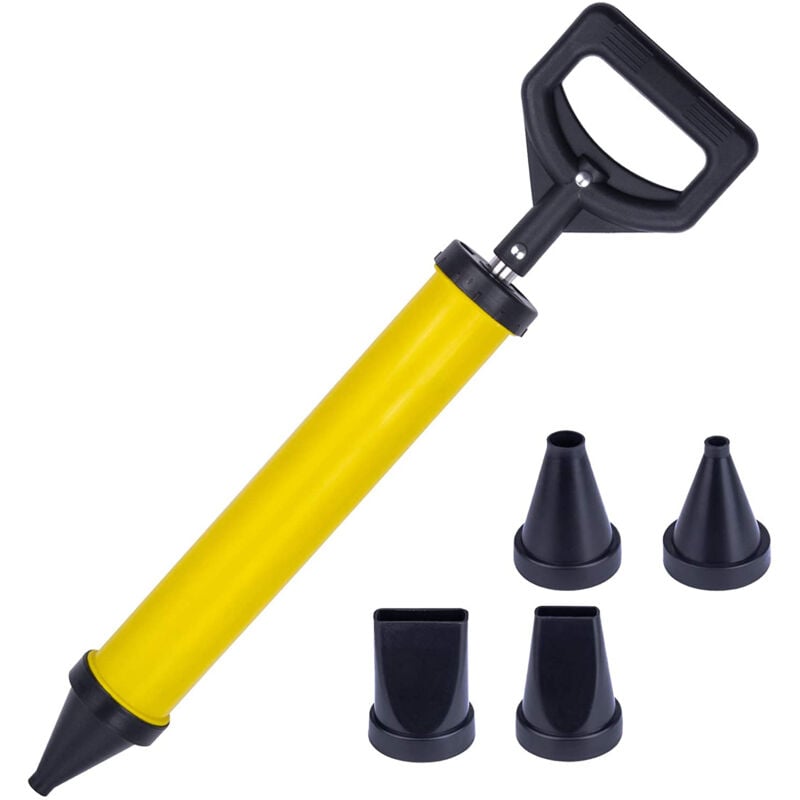 Jormftte - Pistolet à coulis pour mortier, pompe à mortier manuelle, pulvérisateur de béton avec accessoire presse à mortier, pulvérisateur à mortier