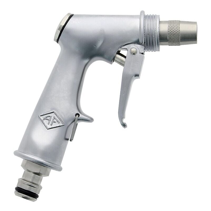 Fauquet - Pistolet d'arrosage en zamak coloris gris acier