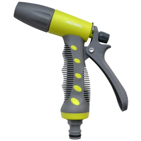 Pistolet d'Arrosage Gainé Jardibric Jet Réglable