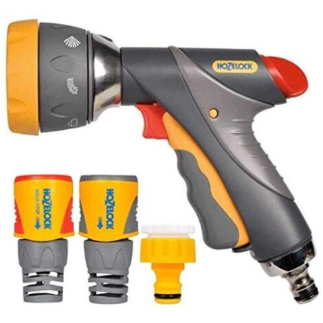 Pistolet d'arrosage Hozelock Multijets Pro - Jaune