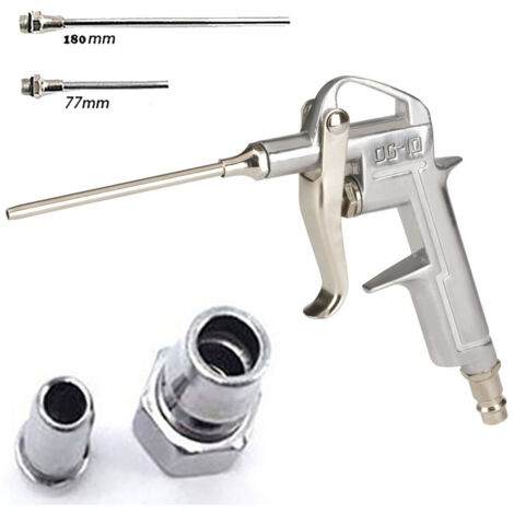 Pistolet De Compresseur D'air Complet Avec Accessoires De Buse