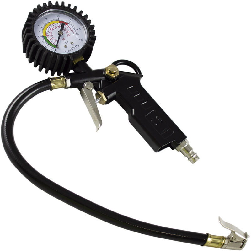 JBM - Pistolet à air comprimé pour gonflage des pneus (1/4' 16 bar) 51980