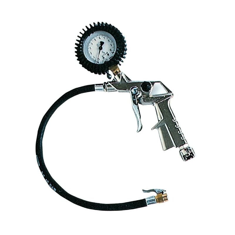 Ani.officine Meccaniche - Pistolet de gonflage ani mod.25/d-e, avec manomètre, pour compresseur - Salon