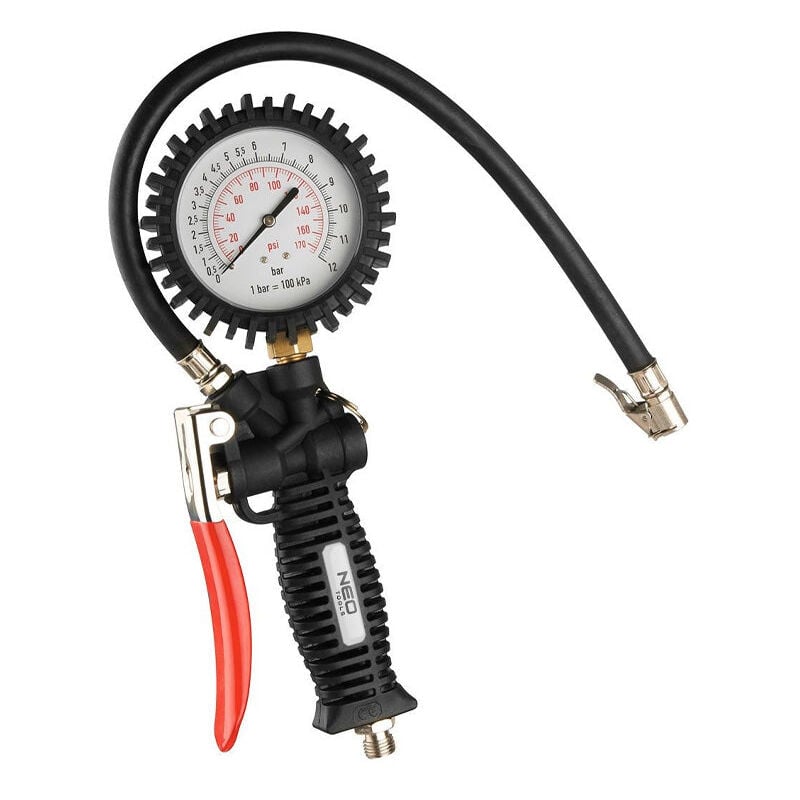 Pistolet de gonflage avec manomètre - NEO TOOLS - 14-718