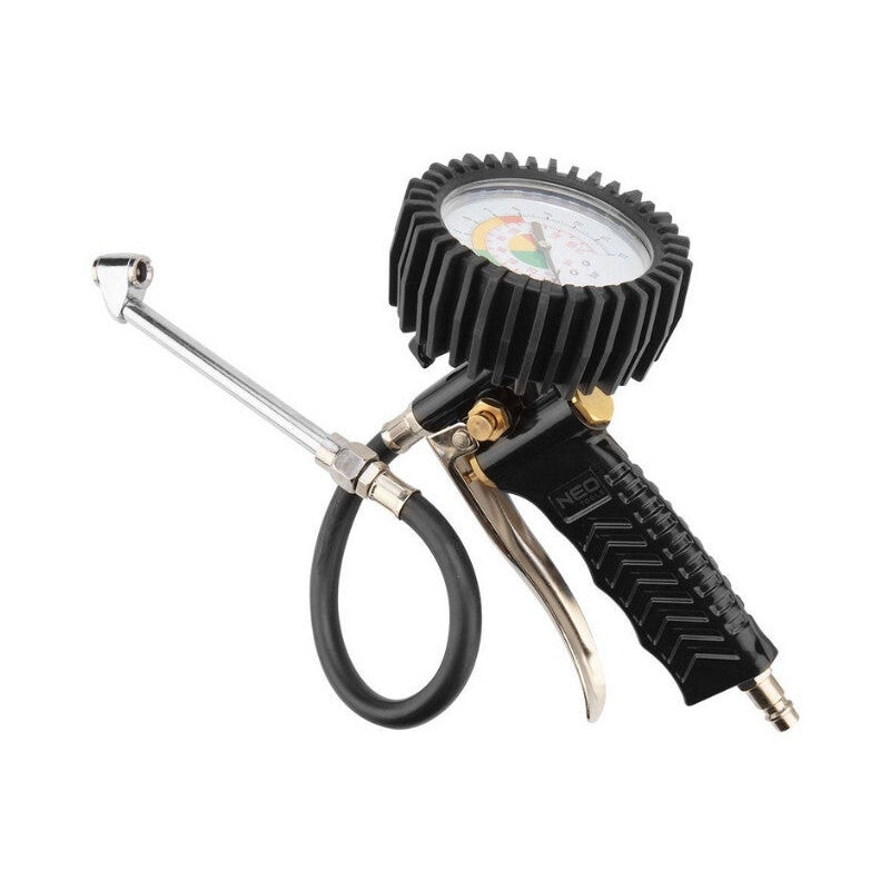 NEO - Pistolet de gonflage avec manomètre tools 14-716 12B