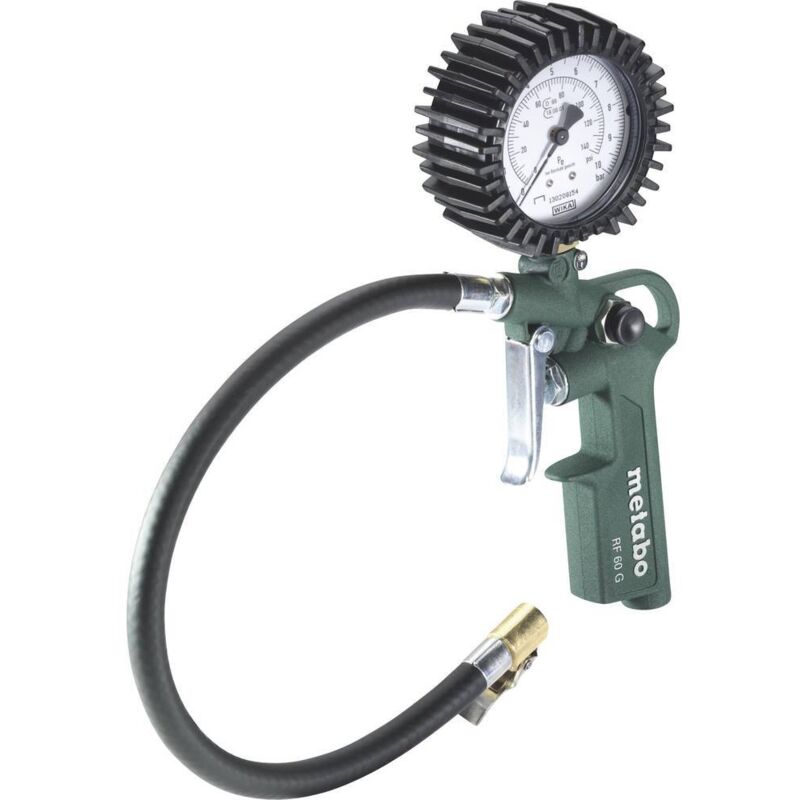 METABO Pistolets de gonflage des pneus avec manomètre à air comprimé RF 60 G