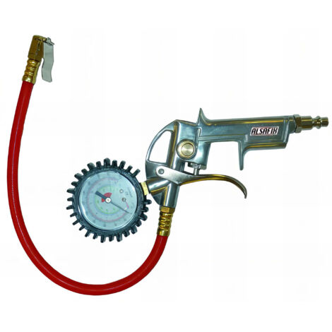 Pistolet de gonflage PGS avec manomètre - AG58100 - Alsafix