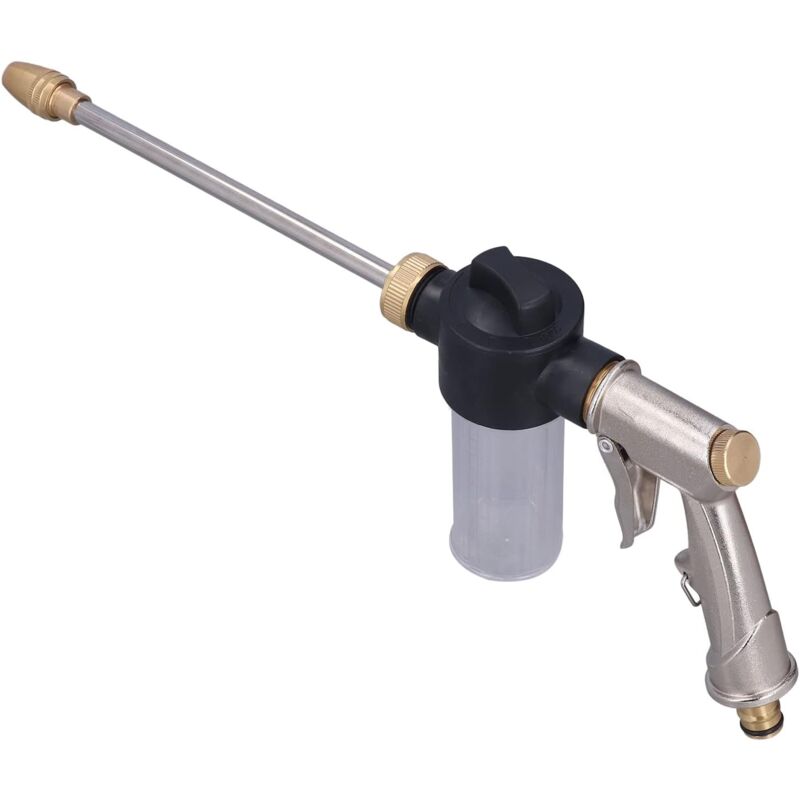 Pistolet de lavage à haute pression, buse de tuyau d'arrosage, buse d'arrosage haute pression, pour le lavage de voiture et l'arrosage des plantes