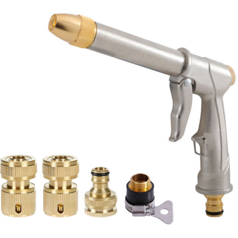 Pistolet de lavage de voiture haute pression, pulvérisateur d'arrosage pour tuyau d'arrosage, outils de jardinage pour pelouse