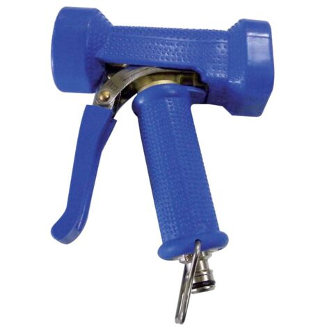 Pistolet de lavage gainé antichoc avec raccord rapide - FAUQUET