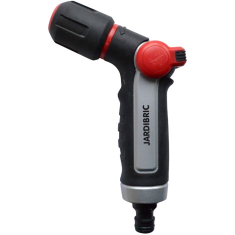 Pistolet de Lavage Jardibric avec Jet Rotatif en Métal Gainé Gamme Intuitive Premium