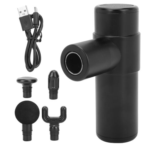 Pistolet de Massage Musculaire Électrique pour Soulager les Douleurs - Noir