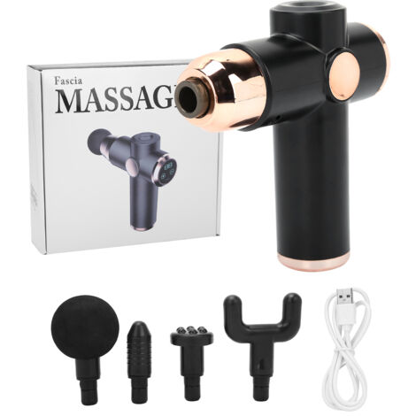 Pistolet de Massage Musculaire Électrique Professionnel pour Soulagement des Douleurs et Tissus Profonds