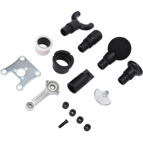 Pistolet de Massage Percutant en Aluminium avec 4 Accessoires pour Récupération Musculaire et Détente