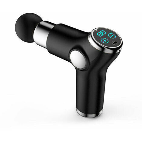 Pistolet de massage pour le sport – Appareil de massage corporel portable parfait pour massage et relaxation après une séance de sport. Un pistolet massage pour soulager douleur musculaire
