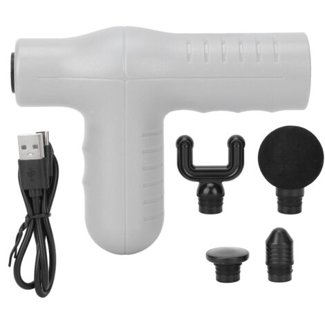 Pistolet de Massage Rechargeable pour Tissus Profonds, Relaxation Musculaire et Équipement de Fitness Portable