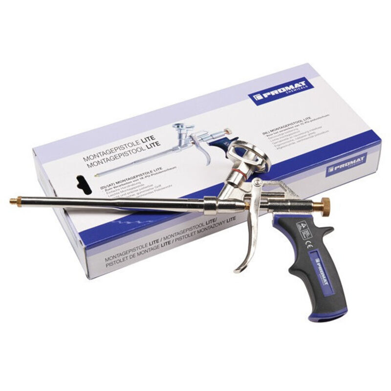 Pistolet de montage mono-composant Lite métal pour mousses pistolables 1c pu Promat Chemicals