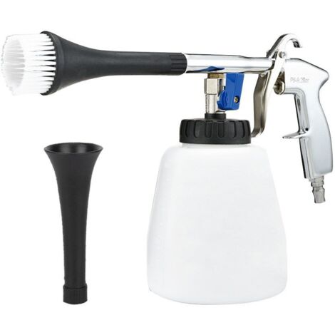 Pistolet de nettoyage de voiture, pistolet de nettoyage de voiture à haute pression portable, adapté aux portières de voiture, aux sièges, aux tapis