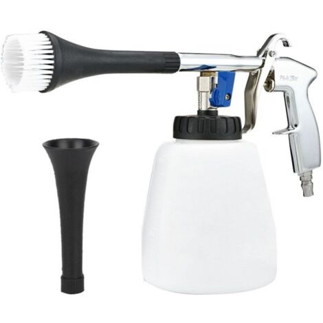 Pistolet de nettoyage de voiture, pistolet de nettoyage de voiture à haute pression portable, adapté aux portières de voiture, aux sièges, aux tapis