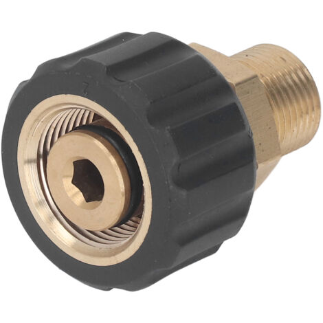 Pistolet de Nettoyage Haute Pression 5000 PSI, Adaptateur M22 15mm Mâle/Femelle, Pièces de Rechange pour Karcher