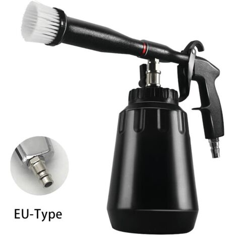 Pistolet de Nettoyage Haute Pression pour Voiture – Nettoyeur Auto avec Buse Spinner Métallique pour Intérieur et Extérieur
