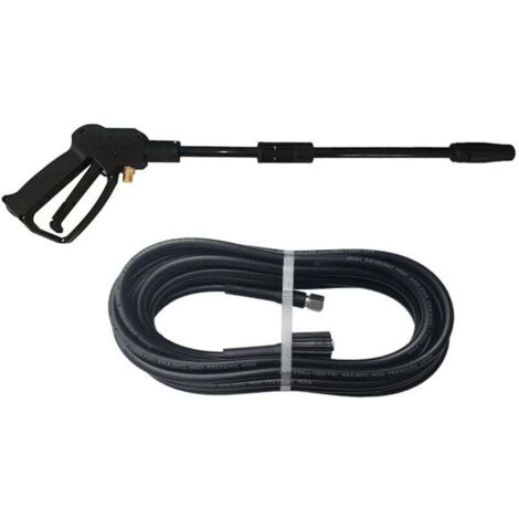 Pistolet de Nettoyage Haute Pression pour Voiture – Tuyau d'Arrosage 8m Réglable, Accessoire Maison, M14