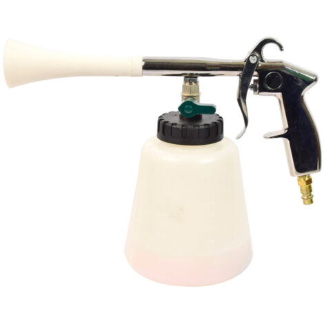 Autobest – Pistolet pneumatique de nettoyage 120 l/min – Pression 6,3 bar – Embout universel pour nettoyage intérieur – Poignée en aluminium